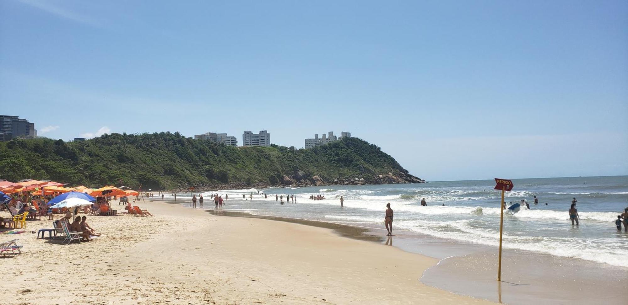 San Remo Apartamento Praia Do Tombo Guarujá Exteriör bild